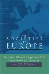 Book cover of Elections in Western Europe 1815-1996 by Unknown