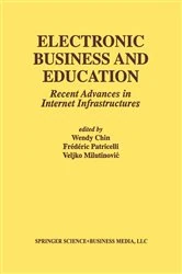Book cover of Electronic Business and Education by Wendy Chin