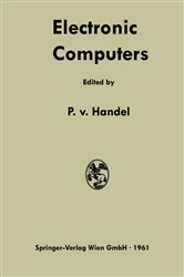 Book cover of Electronic Computers by Paul Frhr von Handel