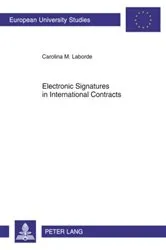 Book cover of Electronic Signatures in International Contracts by Unknown