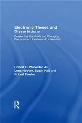 Book cover of Electronic Theses and Dissertations by Edward A. Fox