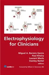 Book cover of Electrophysiology for Clinicians by Miguel A. Barrero Garcia
