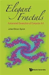 Book cover of Elegant Fractals: Automated Generation Of Computer Art by Julien Clinton Sprott