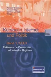 Book cover of Elektronische Demokratie und virtuelles Regieren by Alexander Siedschlag