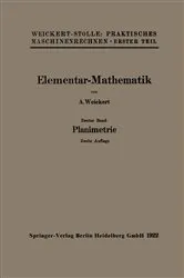 Book cover of Elementar-Mathematik (2nd ed.) by Unknown