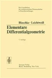 Book cover of Elementare Differentialgeometrie (5th ed.) by Wilhelm Blaschke