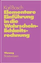 Book cover of Elementare Einführung in die Wahrscheinlichkeitsrechnung by Karl Bosch