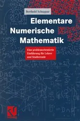 Book cover of Elementare Numerische Mathematik by Berthold Schuppar