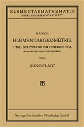 Book cover of Elementargeometrie by Dr. Kuno Fladt