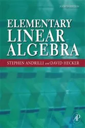 Book cover of Elementary Linear Algebra (4th ed.) by Stephen Andrilli