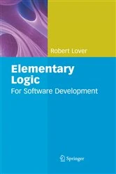 Book cover of Elementary Logic by Robert Lover