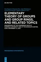 Book cover of Elementary Theory of Groups and Group Rings, and Related Topics by Unknown