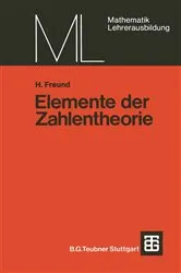 Book cover of Elemente der Zahlentheorie by Helmut Freund