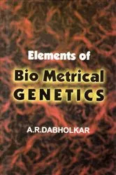 Book cover of Elements of Biometrical Genetics by A.R. Dabholkar