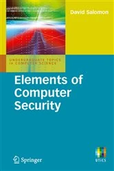 Book cover of Elements of Computer Security by David Salomon