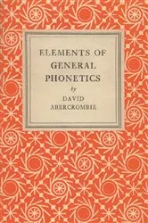 Book cover of Elements of General Phonetics by David Abercrombie