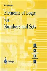 Book cover of Elements of Logic via Numbers and Sets by Unknown