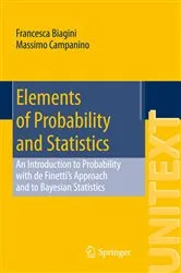 Book cover of Elements of Probability and Statistics by Francesca Biagini