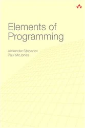 Book cover of Elements of Programming by Alexander A. Stepanov