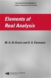 Book cover of Elements of Real Analysis by M.A. Al-Gwaiz