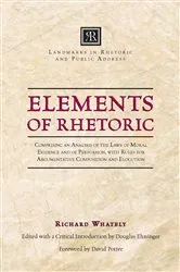 Book cover of Elements of Rhetoric by Unknown