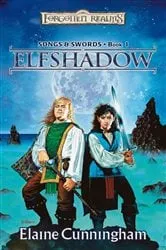 Book cover of Elfshadow by Elaine Cunningham