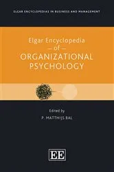 Book cover of Elgar Encyclopedia of Organizational Psychology by P. Matthijs Bal
