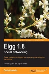 Book cover of Elgg 1.8 Social Networking by Cash Costello