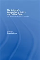 Book cover of Elie Kedourie's Approaches to History and Political Theory by Unknown