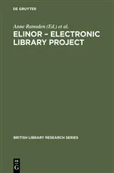 Book cover of ELINOR – Electronic Library Project by Anne Ramsden