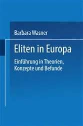 Book cover of Eliten in Europa by Barbara Wasner
