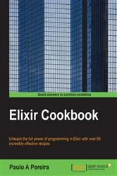 Book cover of Elixir Cookbook by Paulo A Pereira