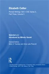 Book cover of Elizabeth Cellier by Mihoko Suzuki