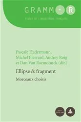 Book cover of Ellipse et fragment by Dan Van Raemdonck