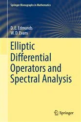 Book cover of Elliptic Differential Operators and Spectral Analysis by Unknown