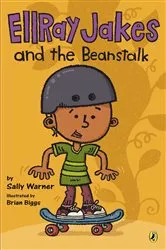 Book cover of EllRay Jakes and the Beanstalk by Sally Warner