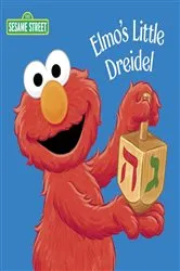 Book cover of Elmo's Little Dreidel (Sesame Street) by Naomi Kleinberg