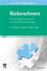 Book cover of ELSEVIER ESSENTIALS Rückenschmerz by Max Joseph Scheyerer