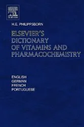 Book cover of Elsevier's Dictionary of Vitamins and Pharmacochemistry by Henry Philippsborn