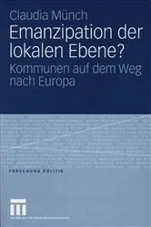 Book cover of Emanzipation der lokalen Ebene? by Unknown