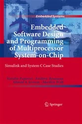 Book cover of Embedded Software Design and Programming of Multiprocessor System-on-Chip by Katalin Popovici