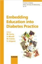 Book cover of Embedding Education into Diabetes Practice by M. Porta