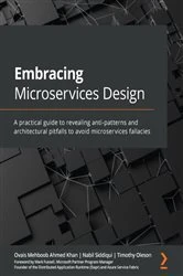 Book cover of Embracing Microservices Design by Ovais Mehboob Ahmed Khan