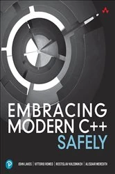Book cover of Embracing Modern C++ Safely by John Lakos