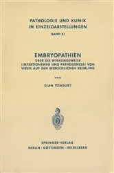 Book cover of Embryopathien by G. Töndury