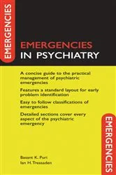 Book cover of Emergencies in Psychiatry by Unknown