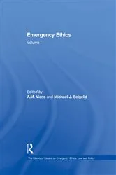 Book cover of Emergency Ethics by Michael J. Selgelid