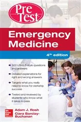 Book cover of Emergency Medicine PreTest Self-Assessment and Review, Fourth Edition (4th ed.) by Adam J. Rosh