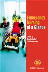 Book cover of Emergency Nursing at a Glance by Unknown