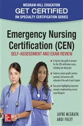 Book cover of Emergency Nursing Certification (CEN): Self-Assessment and Exam Review by Jayne McGrath